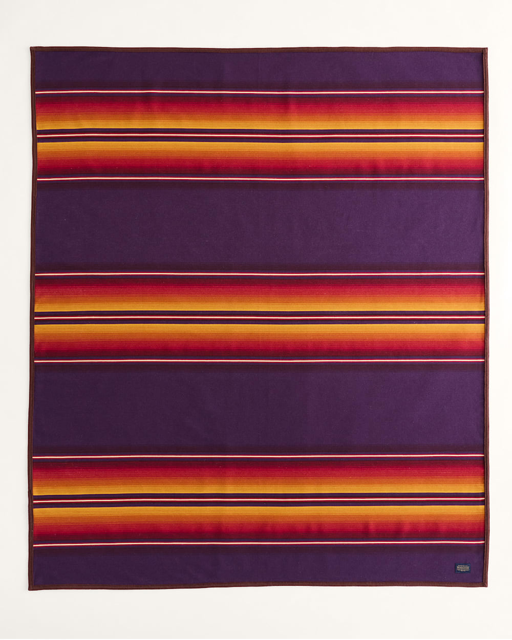 ALTERNATE VIEW OF SERAPE ROBE IN PURPLE image number 2