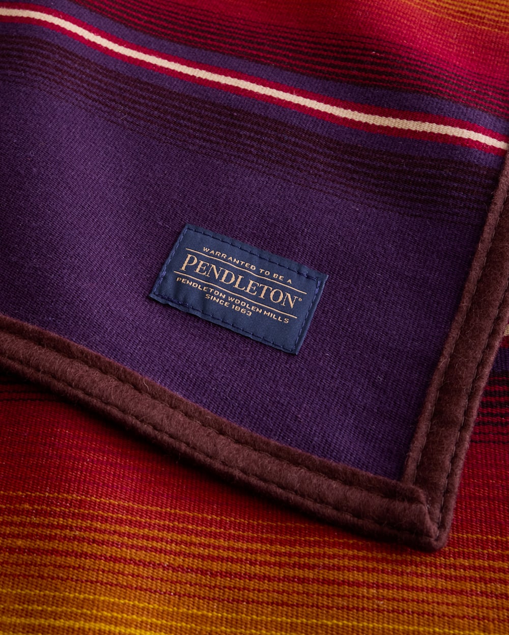 ALTERNATE VIEW OF SERAPE ROBE IN PURPLE image number 3