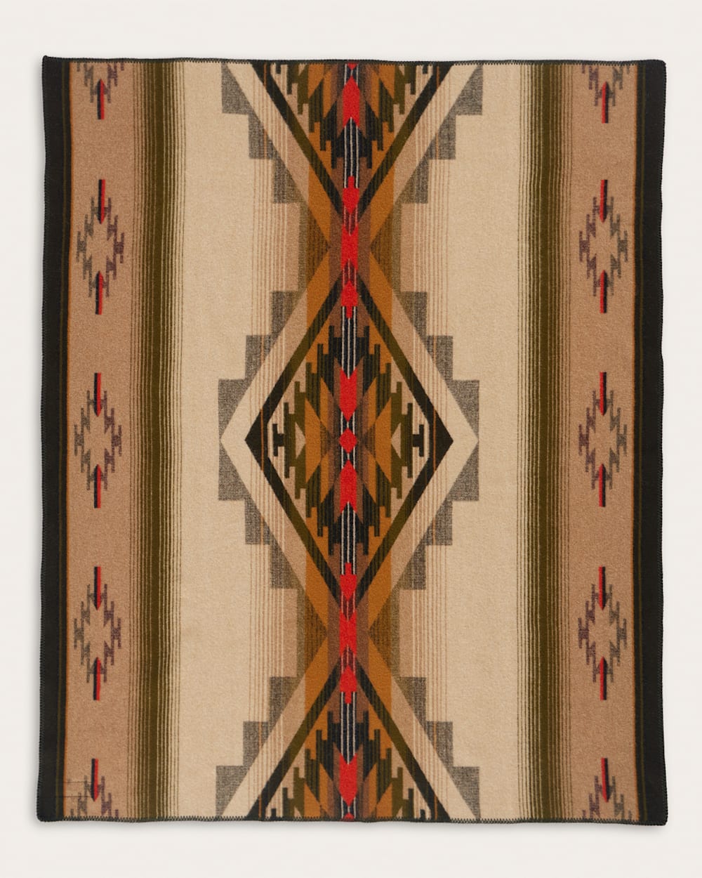 ALTERNATE VIEW OF TUMALO THROW IN OLIVE MULTI image number 3