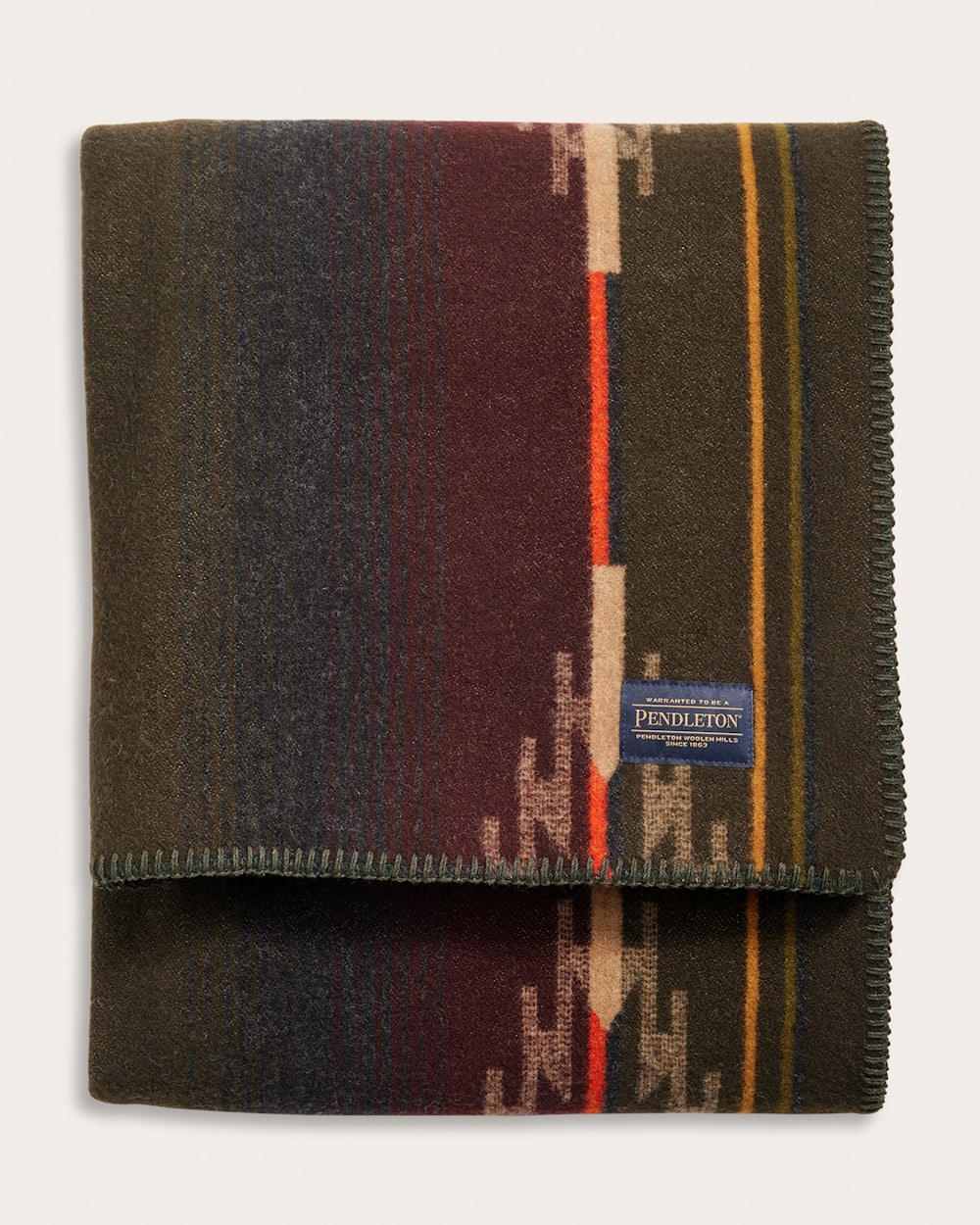 ALTERNATE VIEW OF TUMALO THROW IN OLIVE MULTI image number 5