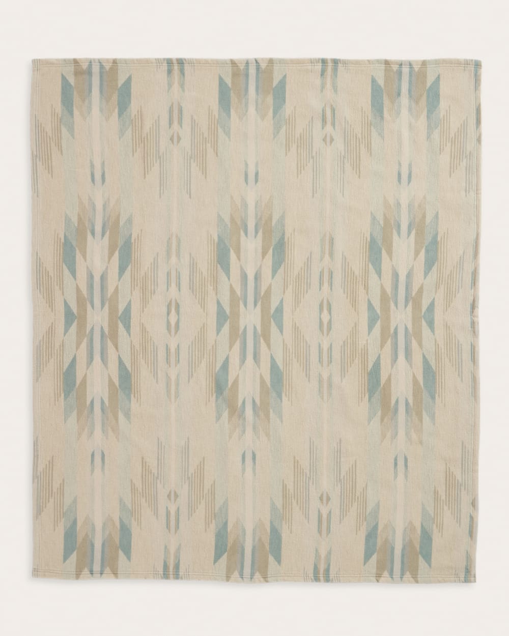 ALTERNATE VIEW OF WYETH FALLS/STRIPE ORGANIC COTTON THROW GIFT PACK IN LINEN image number 2