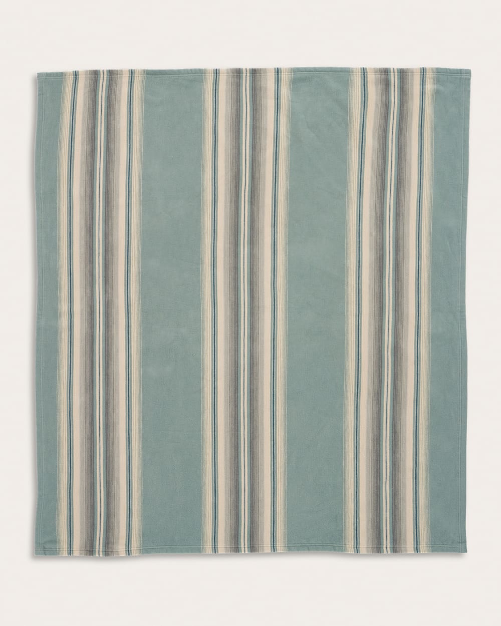 ALTERNATE VIEW OF WYETH FALLS/STRIPE ORGANIC COTTON THROW GIFT PACK IN LINEN image number 4