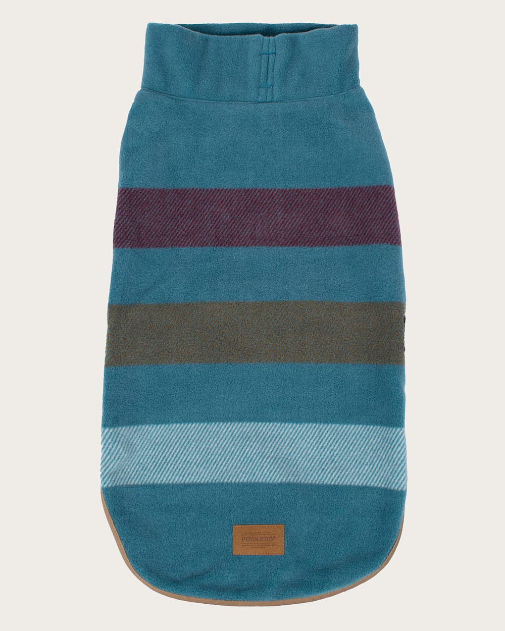 CABIN STRIPE PET VEST IN SHALE MULTI image number 1