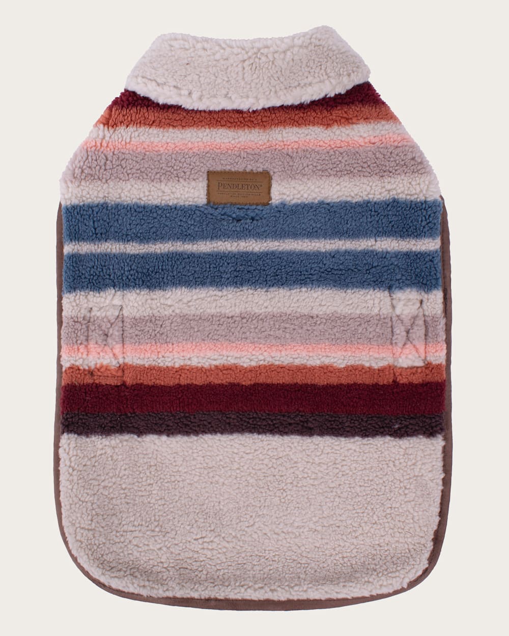 SERAPE PET COAT IN ROSEWOOD image number 1