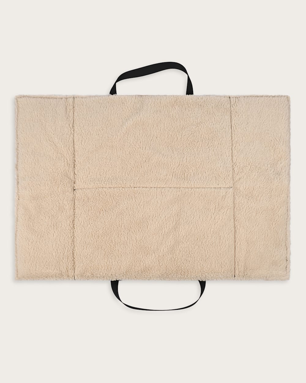 ALTERNATE VIEW OF WYETH TRAIL PET TRAVEL BED IN BEIGE TONAL image number 2