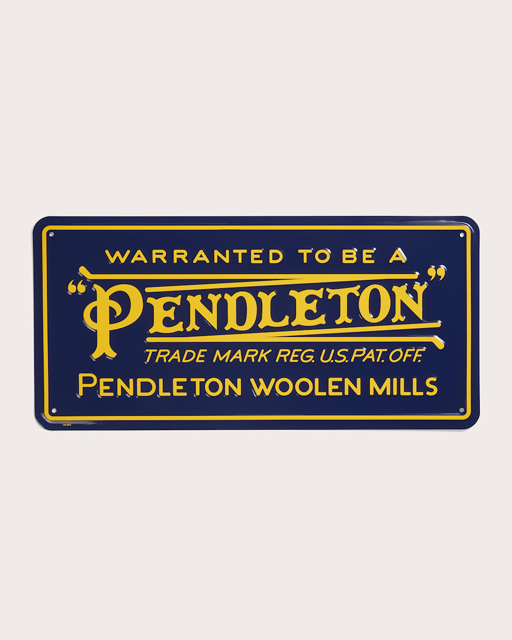 VINTAGE LOGO WALL SIGN IN VINTAGE LOGO image number 1