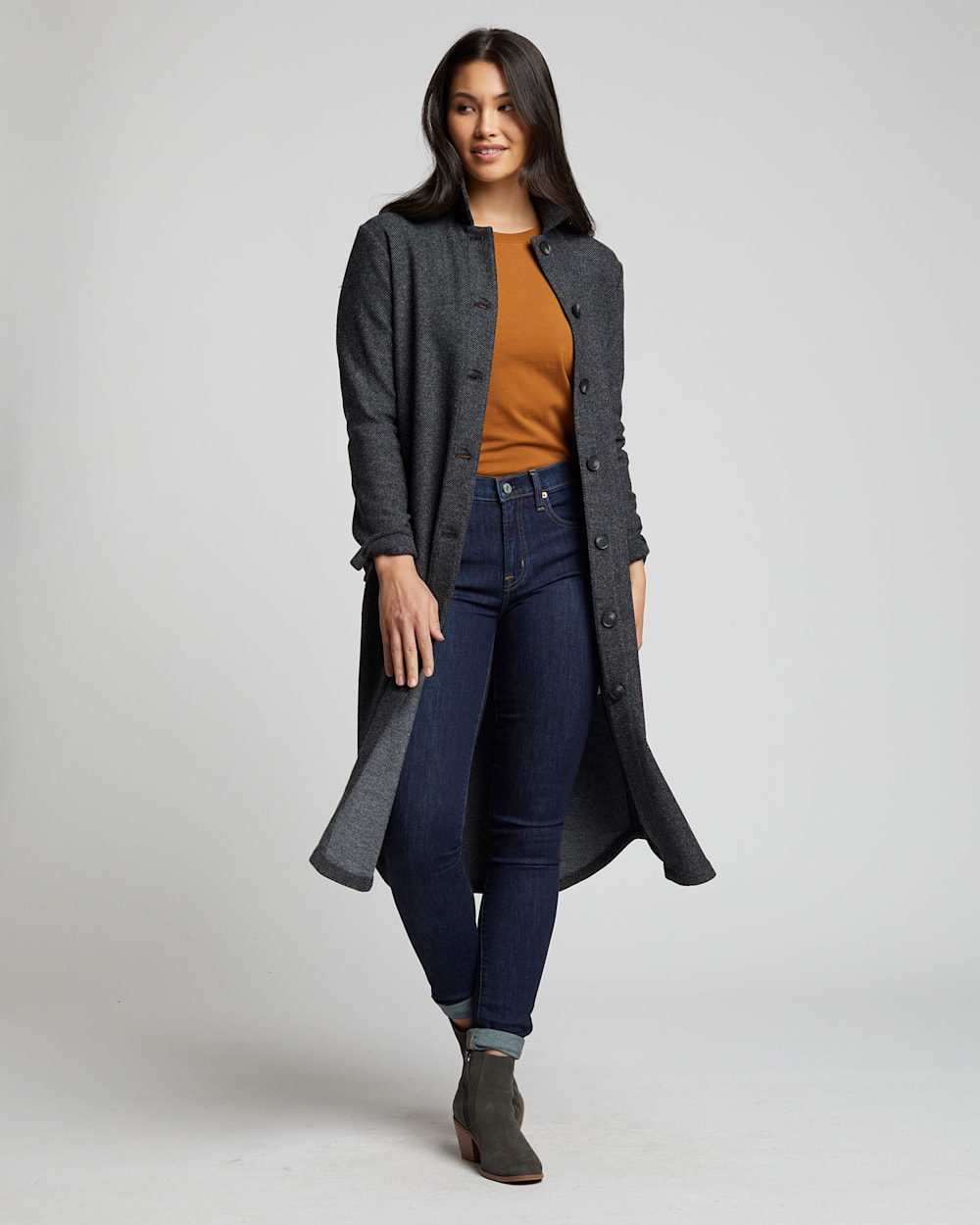 Dusty Blush Star Print Twill Jacket main image 0