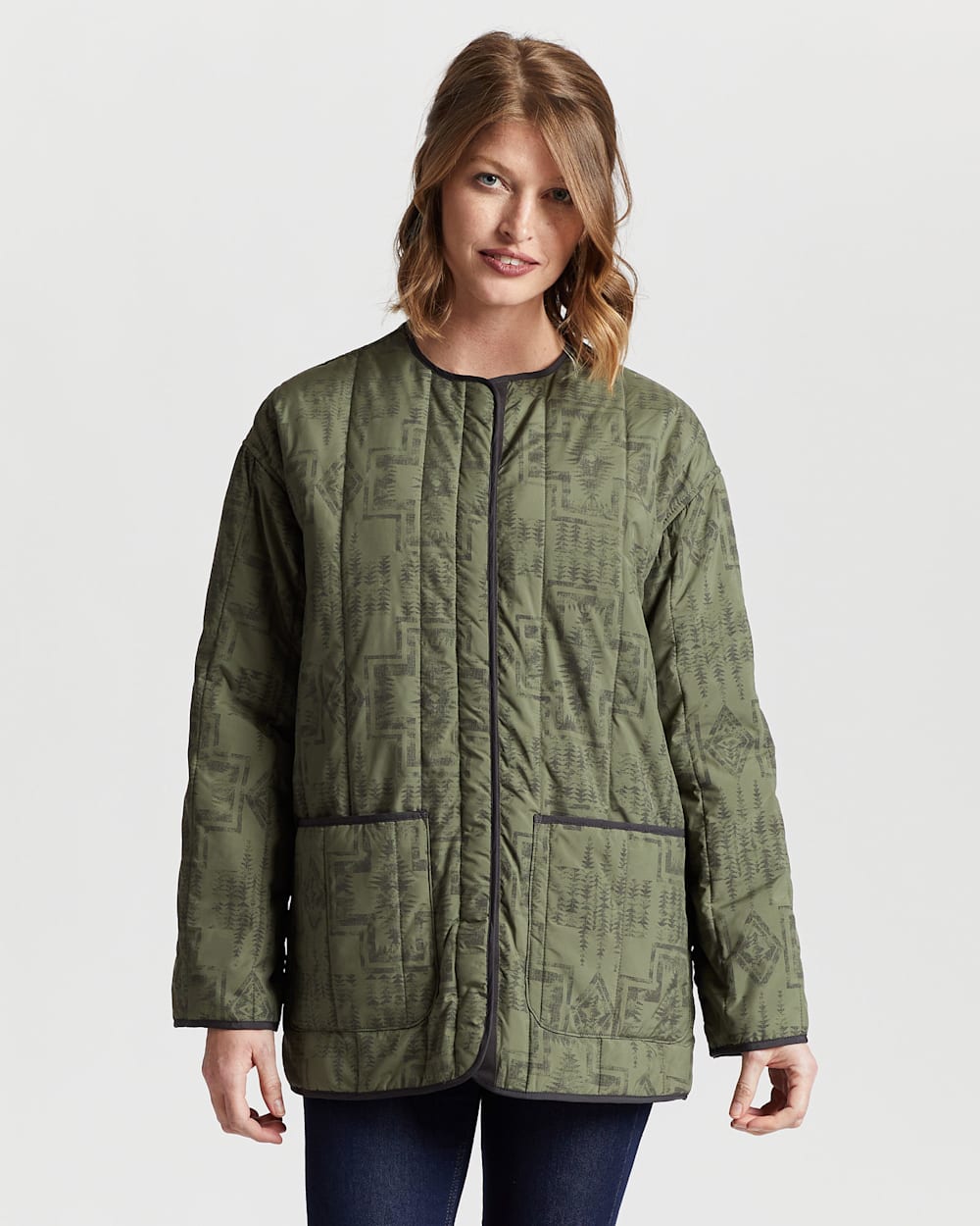 WOMEN'S REVERSIBLE QUILTED JACKET | Pendleton