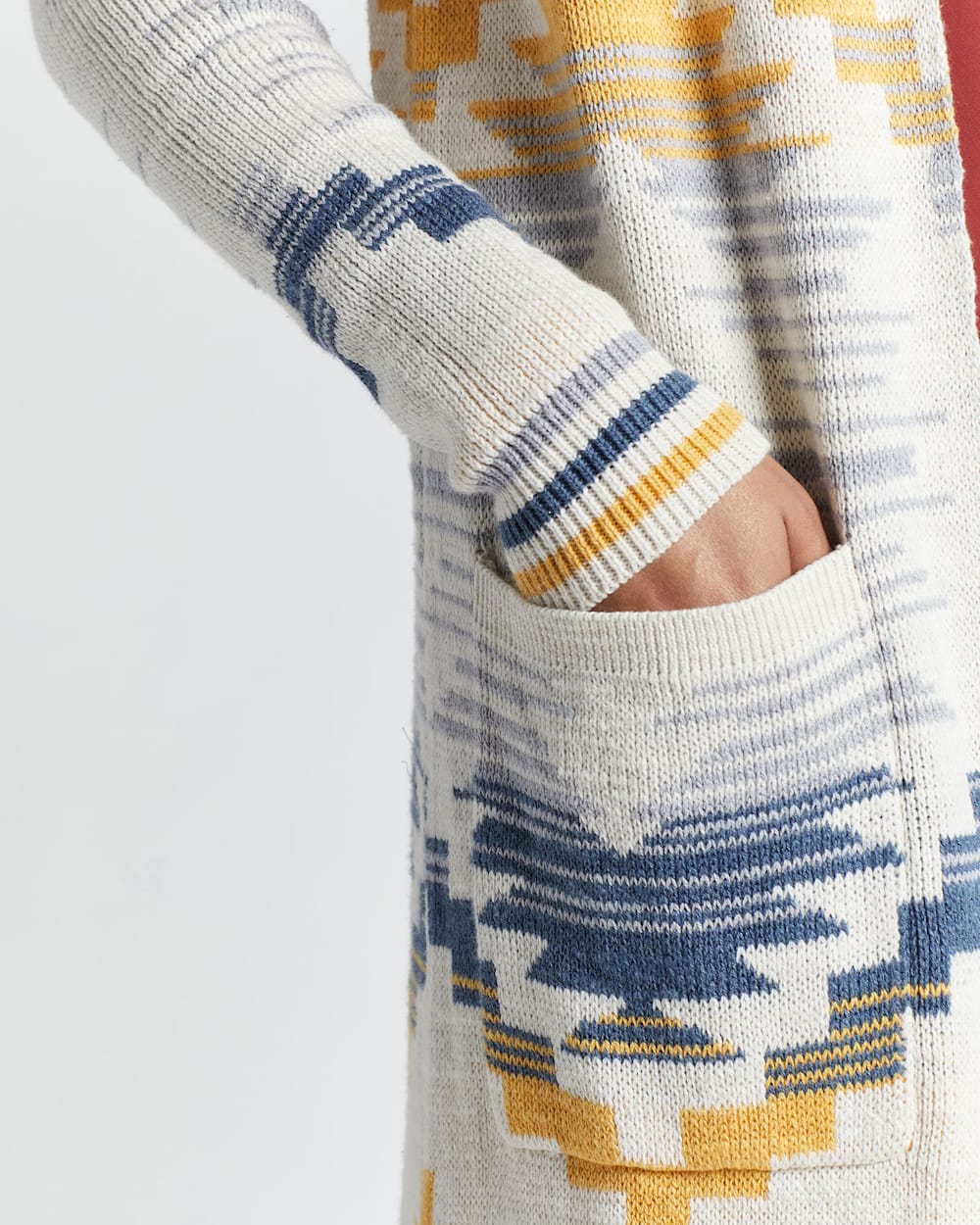 WOMEN'S PACIFIC GRAPHIC DUSTER SWEATER