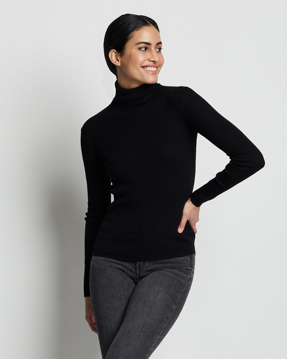 Cozy & Stylish Women's Rib Merino Turtle Neck Sweater | Pendleton