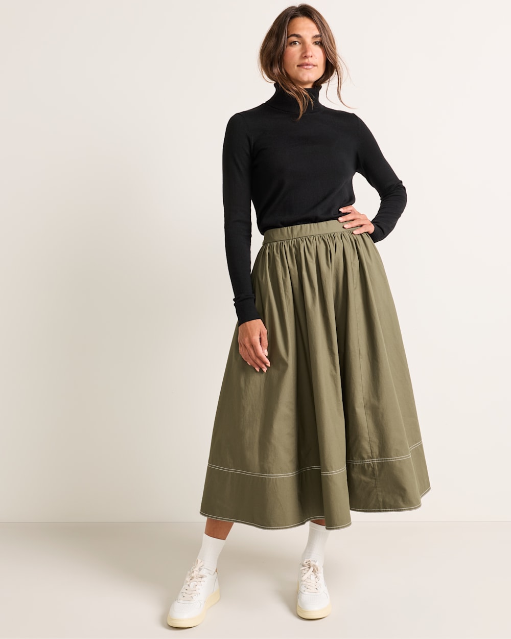 Women's Merino Turtleneck Dress