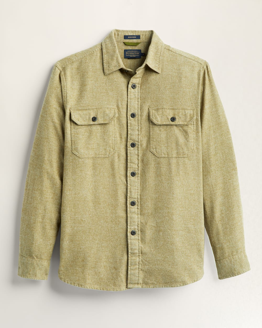 UpWest Men's Brushed Flannel Shirt - Super Cozy Relaxed Fit With Chest Pockets - View #9