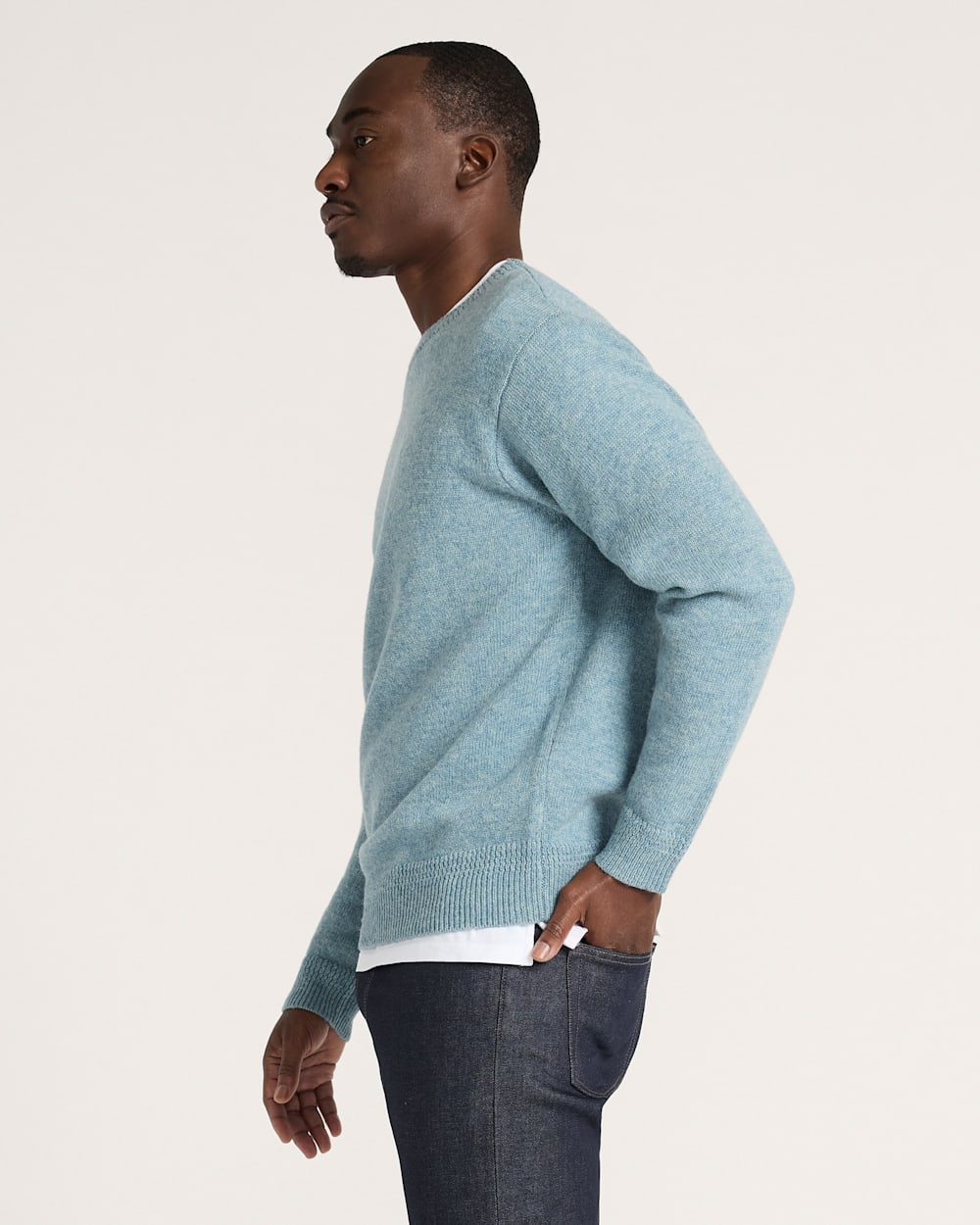 Tiger Hanky | Light Blue Mix