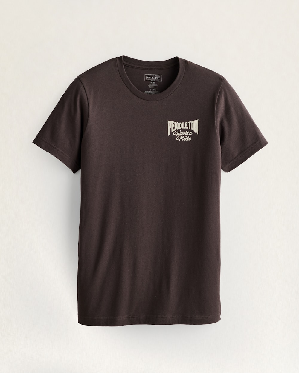 Bones Rodeo Ringer Tee - Washed Black/White main image 1