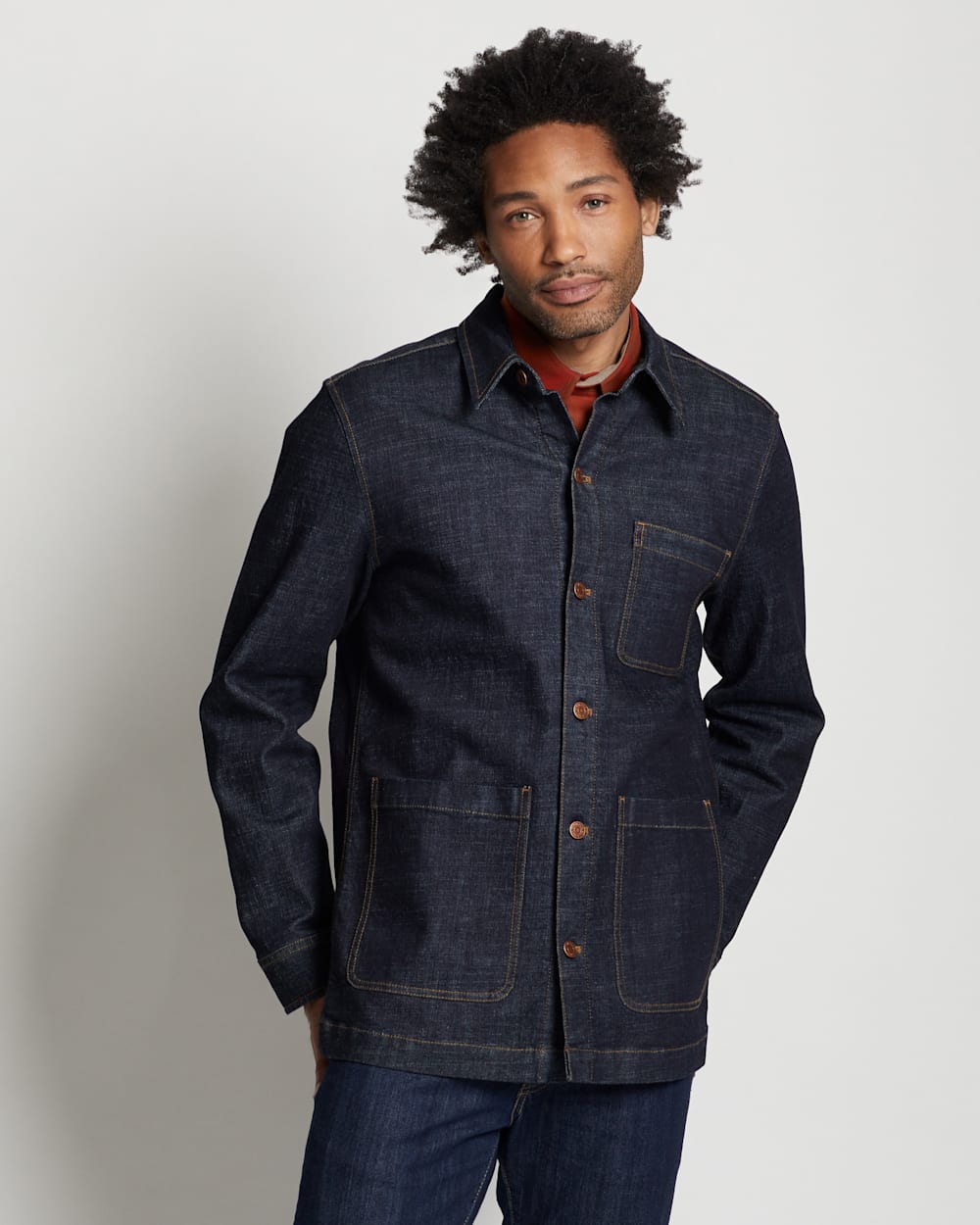 MEN'S DENIM CHORE JACKET