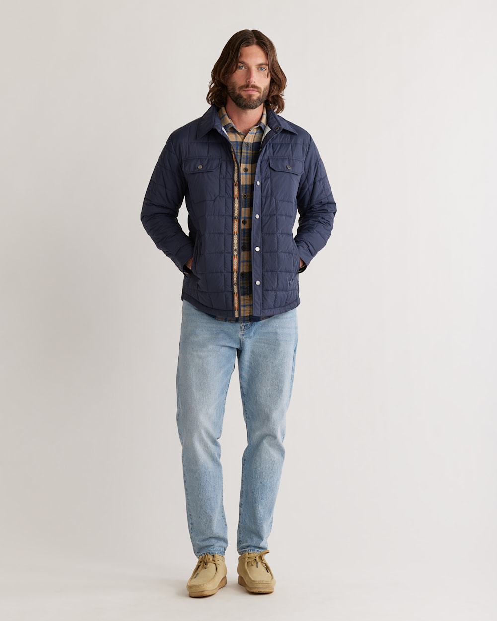 Shop Our Pendleton Men's Quilted Arroyo Shirt Jacket Pendleton