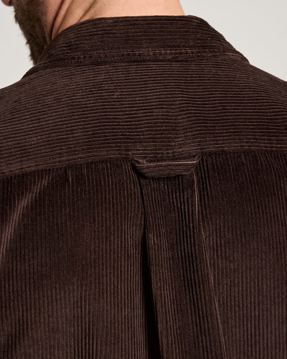 Belval Relaxed Corduroy Tailored Jacket - Black