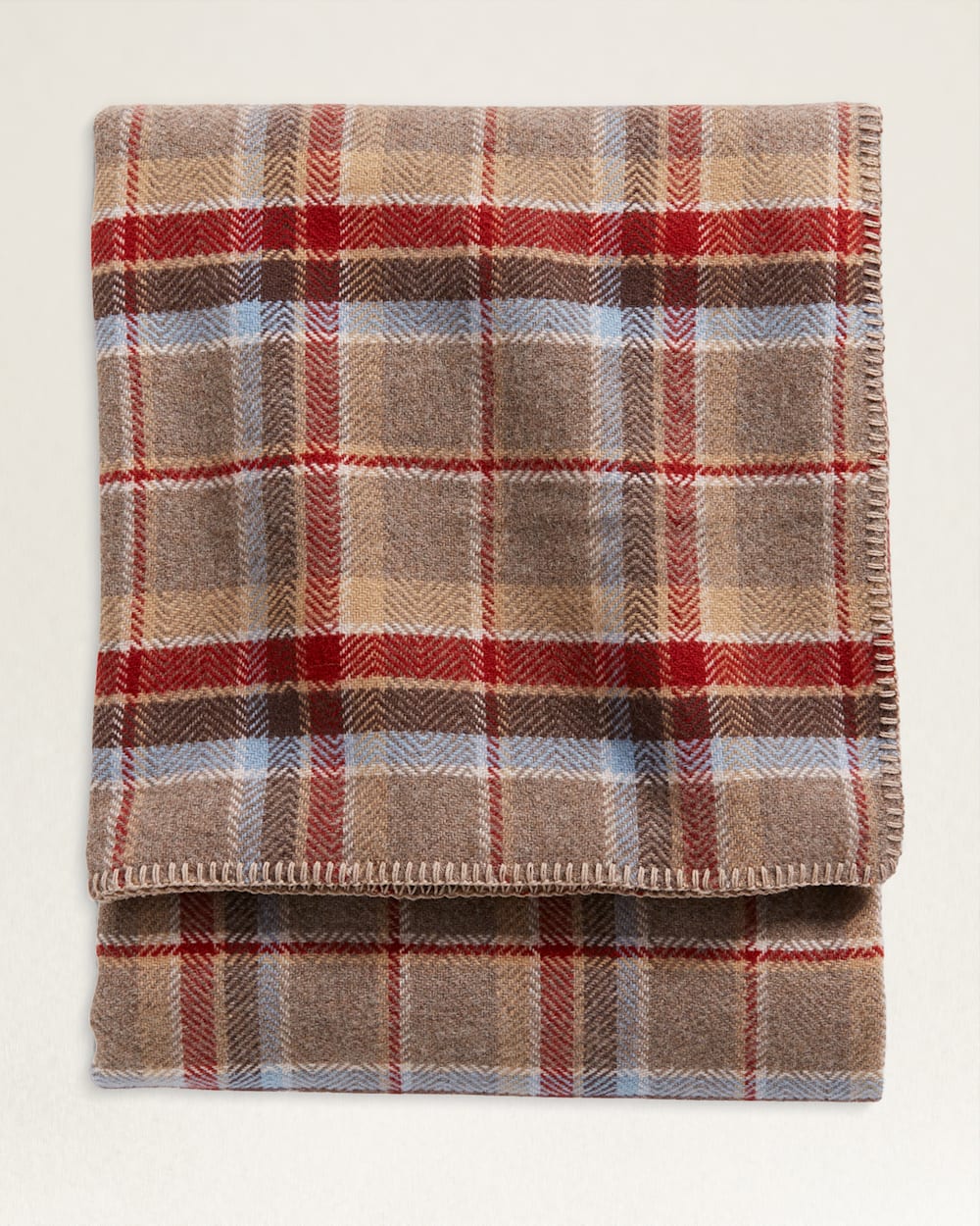 Shop Eco-Wise Wool Plaid/Stripe Blanket | Pendleton