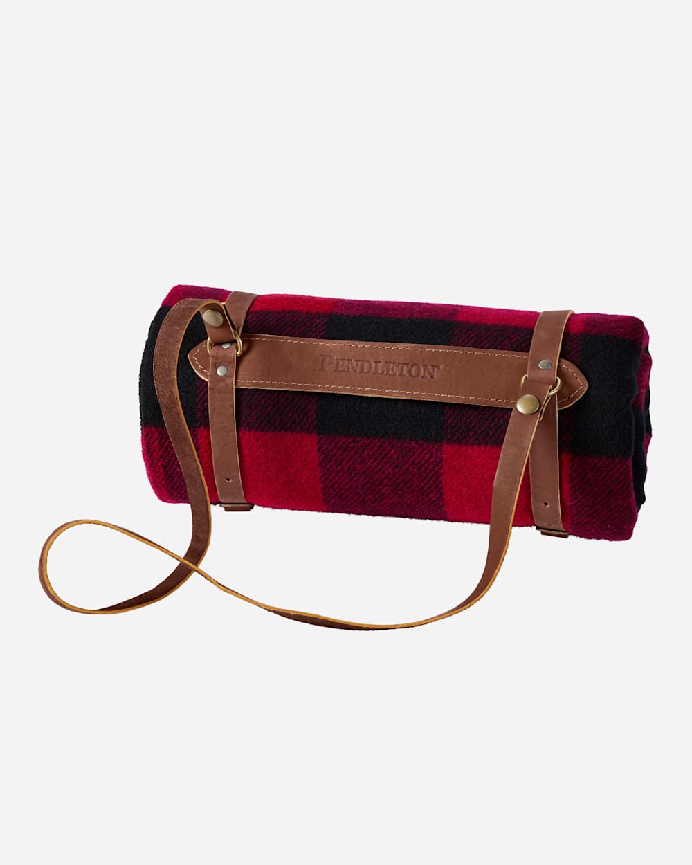 Motor Robe with Leather Carrier-Pure Virgin Wool | Pendleton