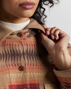 WOMEN'S VINTAGE WOOL WORK JACKET