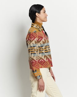 ALTERNATE VIEW OF WOMEN'S LIMITED EDITION CARDWELL WOOL JACKET IN JOURNEY WEST MULTI image number 2