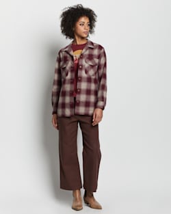 Shop Women's Plaid Boyfriend Board Shirt for Trendy Style