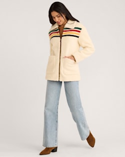 Pendleton glacier sunset water resistant fleece coat sales