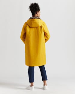ALTERNATE VIEW OF WOMEN'S EUREKA INSULATED WATERPROOF COAT IN YELLOW image number 3