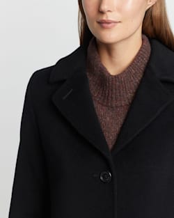ALTERNATE VIEW OF WOMEN'S WALKER WOOL COAT IN BLACK image number 5