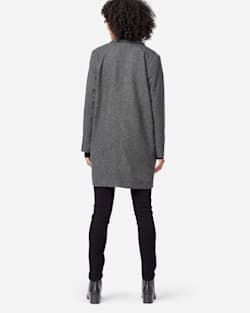 ALTERNATE VIEW OF WOMEN'S HUDSON WOOL JACKET IN GREY/BLACK MULTI image number 4