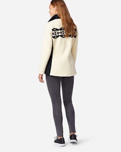 ALTERNATE VIEW OF WOMEN'S BROOKE SONORA SHERPA JACKET IN IVORY SONORA image number 3