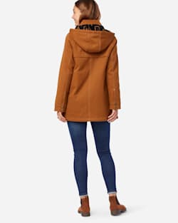 ALTERNATE VIEW OF WOMEN'S ST HELENA SHERPA-LINED COAT IN WHISKEY image number 3