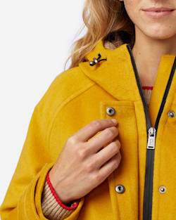 ALTERNATE VIEW OF WOMEN'S WEST HAVEN INSULATED COAT IN GOLDENROD image number 5