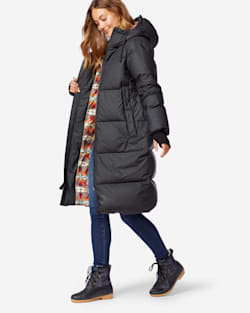 WOMEN'S VANCOUVER DOWN PUFFER COAT IN BLACK image number 1