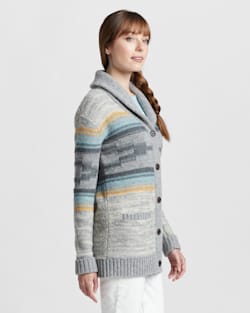 WOMEN'S HERITAGE SHETLAND WOOL CARDIGAN