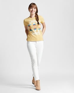 WOMEN'S HOOD RIVER HARDING TEE IN WICKER TAN image number 1