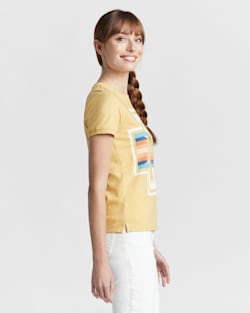 ALTERNATE VIEW OF WOMEN'S HOOD RIVER HARDING TEE IN WICKER TAN image number 2