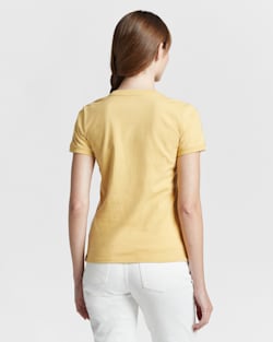 ALTERNATE VIEW OF WOMEN'S HOOD RIVER HARDING TEE IN WICKER TAN image number 3