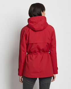 ALTERNATE VIEW OF WOMEN'S PARADISE RIPSTOP JACKET IN RED image number 3