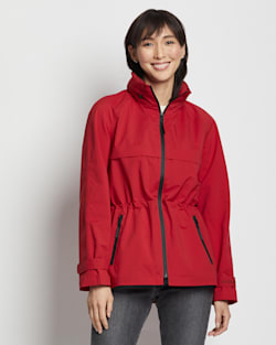 ALTERNATE VIEW OF WOMEN'S PARADISE RIPSTOP JACKET IN RED image number 5