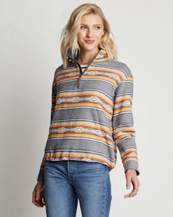 WOMEN'S HALF-ZIP DOUBLESOFT PULLOVER