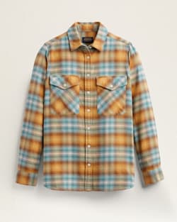 WOMEN'S MADISON DOUBLE-BRUSHED FLANNEL SHIRT IN TURQUOISE MULTI PLAID image number 1