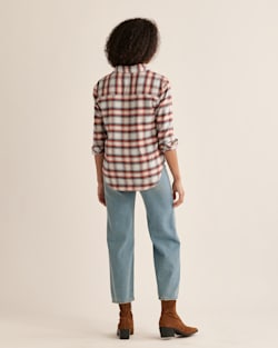 Shop Stylish Women's Boyfriend Doublebrushed Flannel Shirt