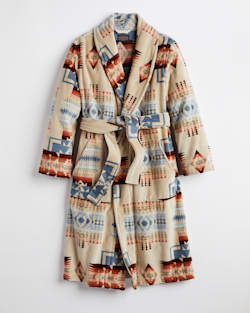 WOMEN'S COTTON TERRY VELOUR ROBE IN CHIEF JOSEPH ROSEWOOD image number 1