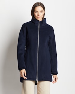 WOMEN'S HAMPTON COAT IN MIDNIGHT image number 1