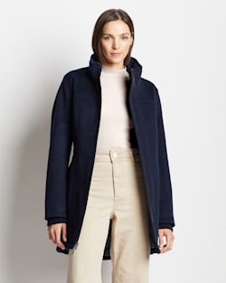 ALTERNATE VIEW OF WOMEN'S HAMPTON COAT IN MIDNIGHT image number 2