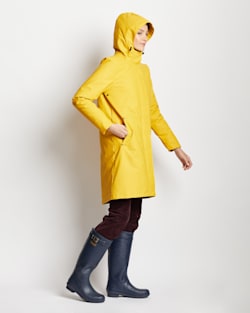 ALTERNATE VIEW OF WOMEN'S VICTORIA A-LINE SLICKER IN YELLOW image number 6