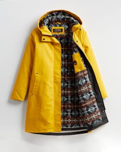 ALTERNATE VIEW OF WOMEN'S VICTORIA A-LINE SLICKER IN YELLOW image number 7
