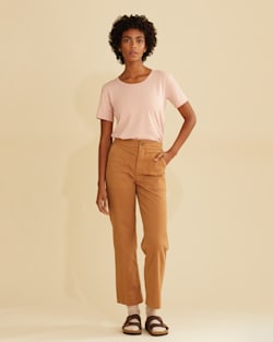 WOMEN'S MCKENZIE TEE IN MISTY ROSE image number 1