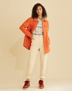 WOMEN'S DESERT ROSE QUILTED JACKET IN SPICE PAPAGO image number 1